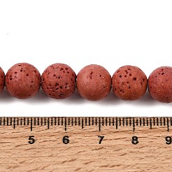 Dyed Synthetic Lava Rock Beads Strands&nbsp;GG-CBAAE19-07A