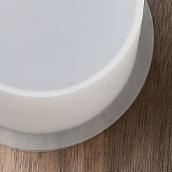 コラム DIY シリコンキャンドル型  キャンドル作り用  ホワイト  60x51mm&nbsp;LS-SIL-F011-03A