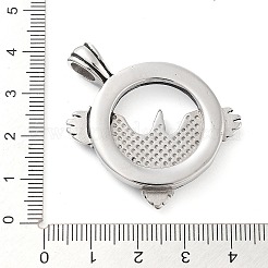 304 Stainless Steel Pendants&nbsp;STAS-R225-20AS