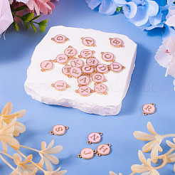 26Pcs Alloy Enamel Letter A~Z Connector Charms&nbsp;FIND-TAC0028-14C