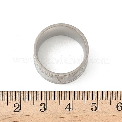 304 Stainless Steel Finger Rings for Women&nbsp;RJEW-F195-04P