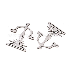 201 Stainless Steel Pendants&nbsp;STAS-B135-18P