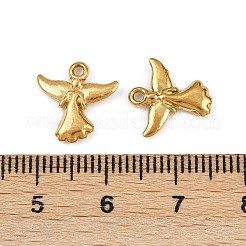 304 Stainless Steel Charms&nbsp;STAS-F317-15G