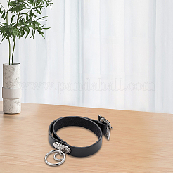 1Pc Punk Rock Style Cowhide Leather Choker Necklaces&nbsp;NJEW-CL0001-02
