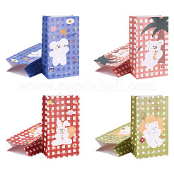 12Pcs 6 Color Rectangle Paper Candy Bags&nbsp;CARB-MB0001-09