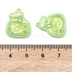 Baking Paint Alloy Pendants&nbsp;FIND-G109-07C