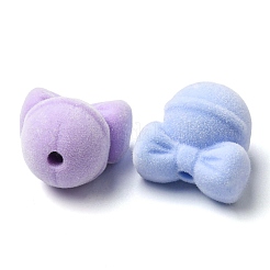 Flocky Acrylic Beads&nbsp;OACR-R260-01