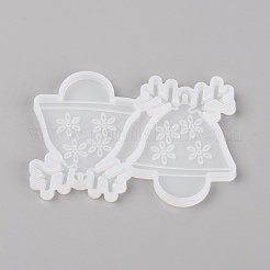 Christmas Bell Pendant Silicone Molds&nbsp;DIY-TAC0005-83