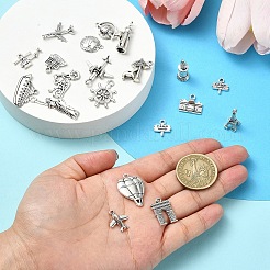40Pcs 20 Styles Tibetan Style Alloy Pendants&nbsp;FIND-YW0005-28