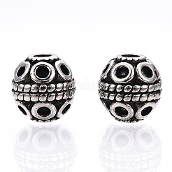 Tibetan Style Alloy Beads&nbsp;TIBE-Q063-120AS-NR