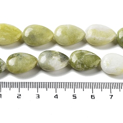Natural Chinese Southern Jade Beads Strands&nbsp;G-L242-34