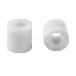 20色のDIYヒューズビーズキット  混合形状のabcプラスチックペグボード付き  アイロン用紙とプラスチックピンセット  鉄のキーホルダークラスプのパーツとチェーンと携帯電話のストラップ  プラスチックキーホルダークラスプ  ミックスカラー  5x5mm  穴：3mm  6000pc&nbsp;DIY-X0295-03A-5mm