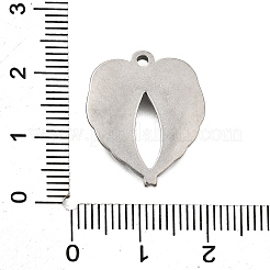 304 Stainless Steel Pendants&nbsp;STAS-Q362-10P