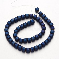 Electroplate Non-magnetic Synthetic Hematite Bead Strands&nbsp;G-F300-25-F05