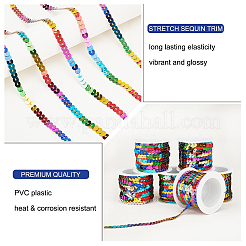 Plastic Paillette/Sequins Chain Rolls&nbsp;OCOR-PH0001-14