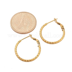 304 Stainless Steel Hoop Earrings For Women&nbsp;EJEW-B114-02A-G