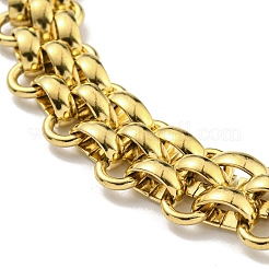 304 Stainless Steel Chain Necklaces&nbsp;NJEW-P298-01B-G