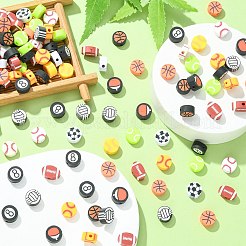 200Pcs Handmade Polymer Clay Beads&nbsp;CLAY-CJ0001-79