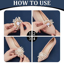 2Pcs ABS Plastic Shoe Decorations&nbsp;FIND-FG0005-04