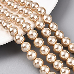 Glass Pearl Beads Strands&nbsp;HY-G002-01E-11
