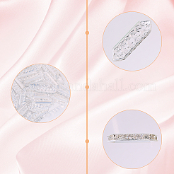 100Pcs Alloy Crystal Rhinestone Spacers Bars&nbsp;FIND-CA0009-71B