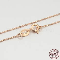 925 Sterling Silver Chain Necklaces&nbsp;STER-M086-05B-RG