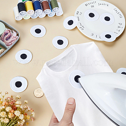 20Pcs Polyester Thread Computerized Embroidery Iron On/Sew On Patches&nbsp;PATC-GA0002-04
