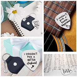 201 Stainless Steel Guitar Picks&nbsp;AJEW-WH0348-48G