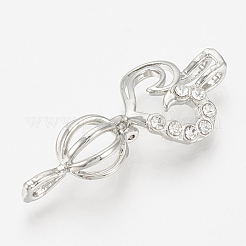 Brass Locket Pendants&nbsp;KK-T026-23S