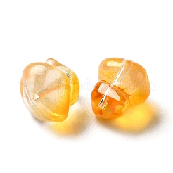 透明ガラスビーズ  アヒル  ミックスカラー  11.5x11.5x11mm  穴：1mm&nbsp;GLAA-O023-07