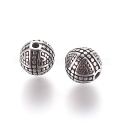 304 Stainless Steel Beads&nbsp;STAS-P237-45AS