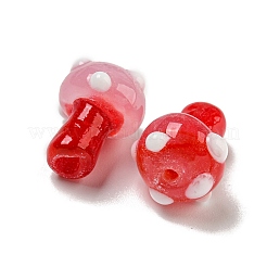 Handmade Lampwork Beads Strands&nbsp;LAMP-N025-03K