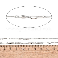 304 Stainless Steel Oval with Horse Eye Link Chains&nbsp;CHS-H117-06P