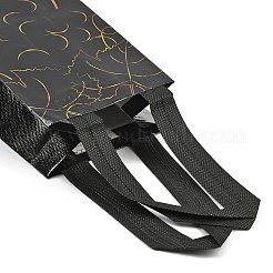Non-Woven Reusable Folding Wine Bottle Gift Bags with Handle&nbsp;ABAG-C012-06