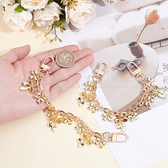 2Pcs Alloy Chains Bag Extender Chains&nbsp;HJEW-BBC0001-44