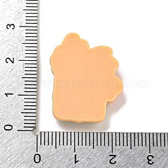クリスマス不透明樹脂デコデンカボション  ギフト用の箱  20.5x5mm&nbsp;RESI-U006-01C