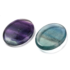 Oval Natural Fluorite Worry Stone&nbsp;G-R487-01K