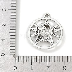 Tibetan Style Alloy Pendants&nbsp;PALLOY-P310-01F-AS