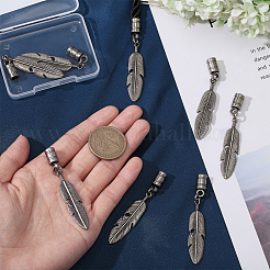 Alloy Cord Ends&nbsp;DIY-CA0006-87C-AS