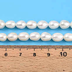 Natural Cultured Freshwater Pearl Beads Strands&nbsp;PEAR-N012-06-03A-01
