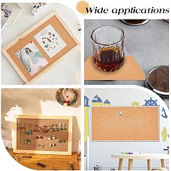 コルク断熱シート  コースター用  ランチョンマット  キッチン ダイニング ホール & DIY クラフト用品  長方形  ペルー  305x155x1mm&nbsp;DIY-WH0304-542
