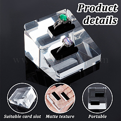 Acrylic & Lint Ring Display&nbsp;RDIS-WH0019-10