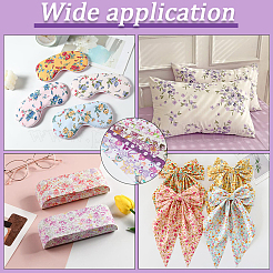 40Pcs Floral Cotton Fabric&nbsp;DIY-WH20031-112