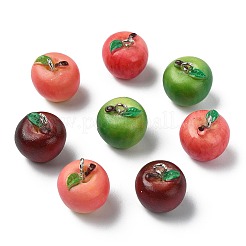 20Pcs 4 Colors Opaque Resin Pendants&nbsp;CRES-CJ0001-94