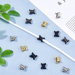 16Pcs 4 Colors Alloy Shoelace Charms&nbsp;FIND-HS0001-17