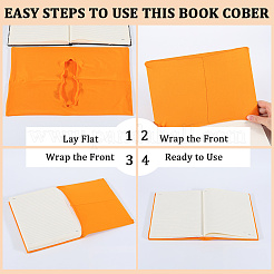 3Pcs Elastic Fabric Book Covers&nbsp;AJEW-CP0006-14D