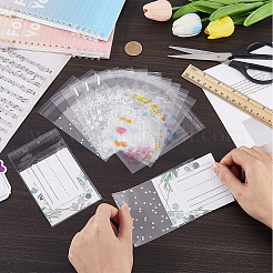 4Sets 4 Styles Rectangle Printed OPP Cellophane Bags&nbsp;ABAG-CN0001-14