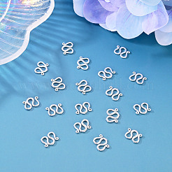 20Pcs Brass S-Hook Clasps&nbsp;KK-TA0008-75