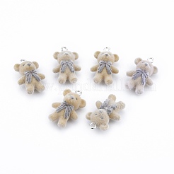 Opaque Resin Pendants&nbsp;RESI-G047-20