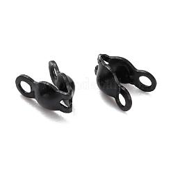 304 Stainless Steel Bead Tips Knot Covers&nbsp;STAS-L182-12B